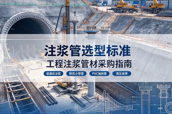 宜川注浆管选型标准