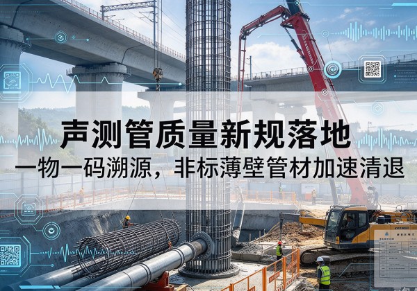 宜川声测管质量新规落地，一物一码溯源，非标薄壁管材加速清退
