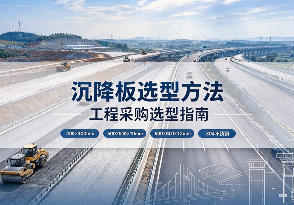 宜川沉降板选择方法