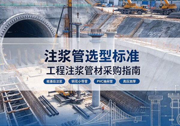 宜川注浆管选型标准